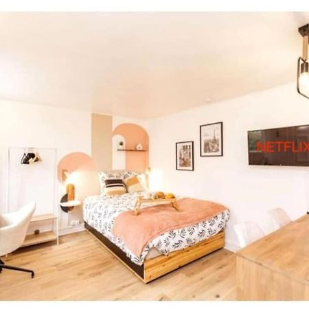 Charmant Studio Lumineux Calme Asnières Εξωτερικό φωτογραφία